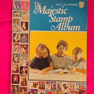 Grossman Majestic Album 1973 Wonderful assortment Worldwide Stamp Collection